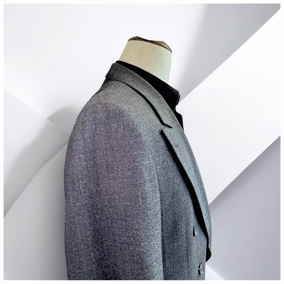 Joseph Abboud J.A. Il for Nordstrom 100% Wool Double-Breasted Blazer | 40R - Picture 6 of 13